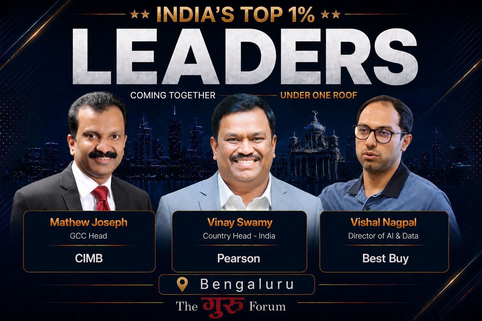 From Mumbai to Bangalore — Flexi Roundtables keeps building rooms that matter.
